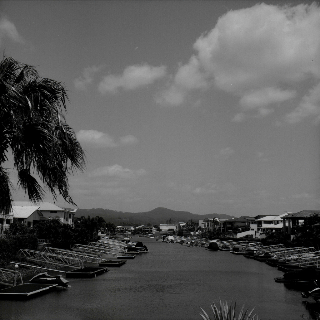 Canal to the&nbsp;hills